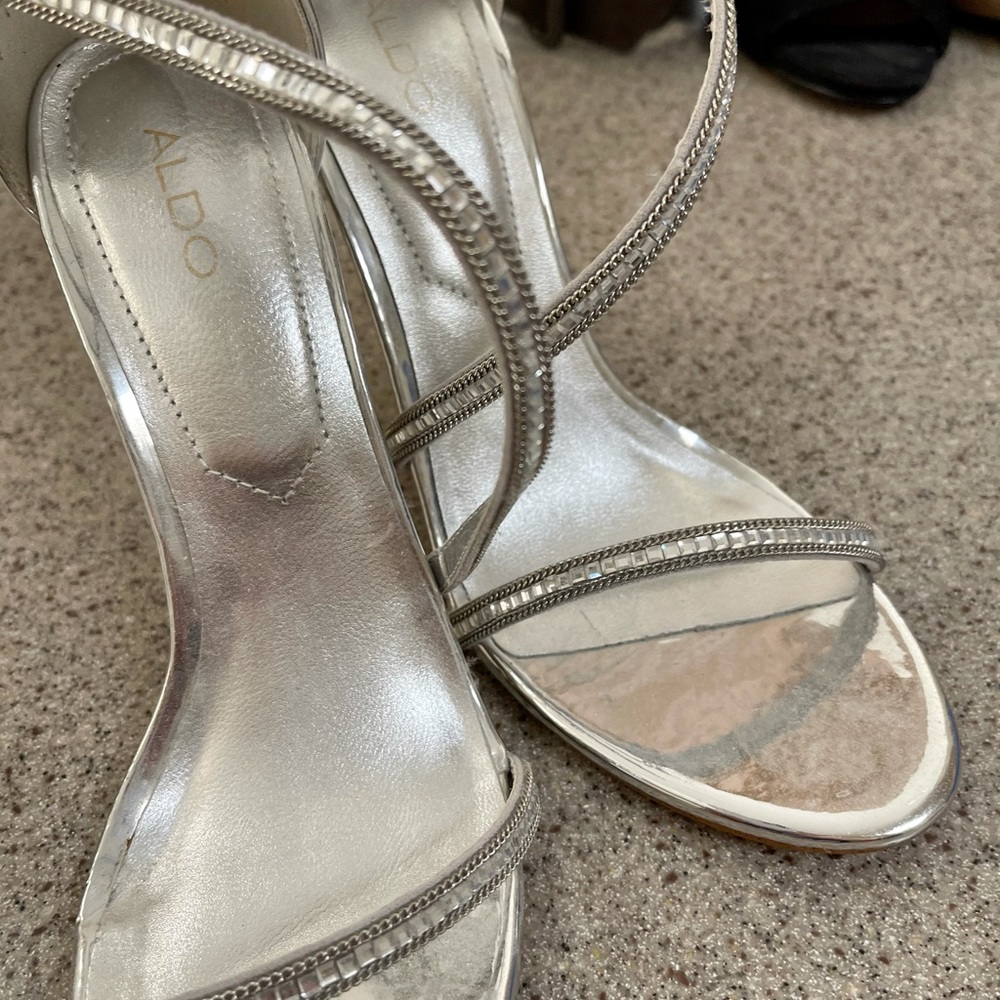 Aldo rhinestone sandals